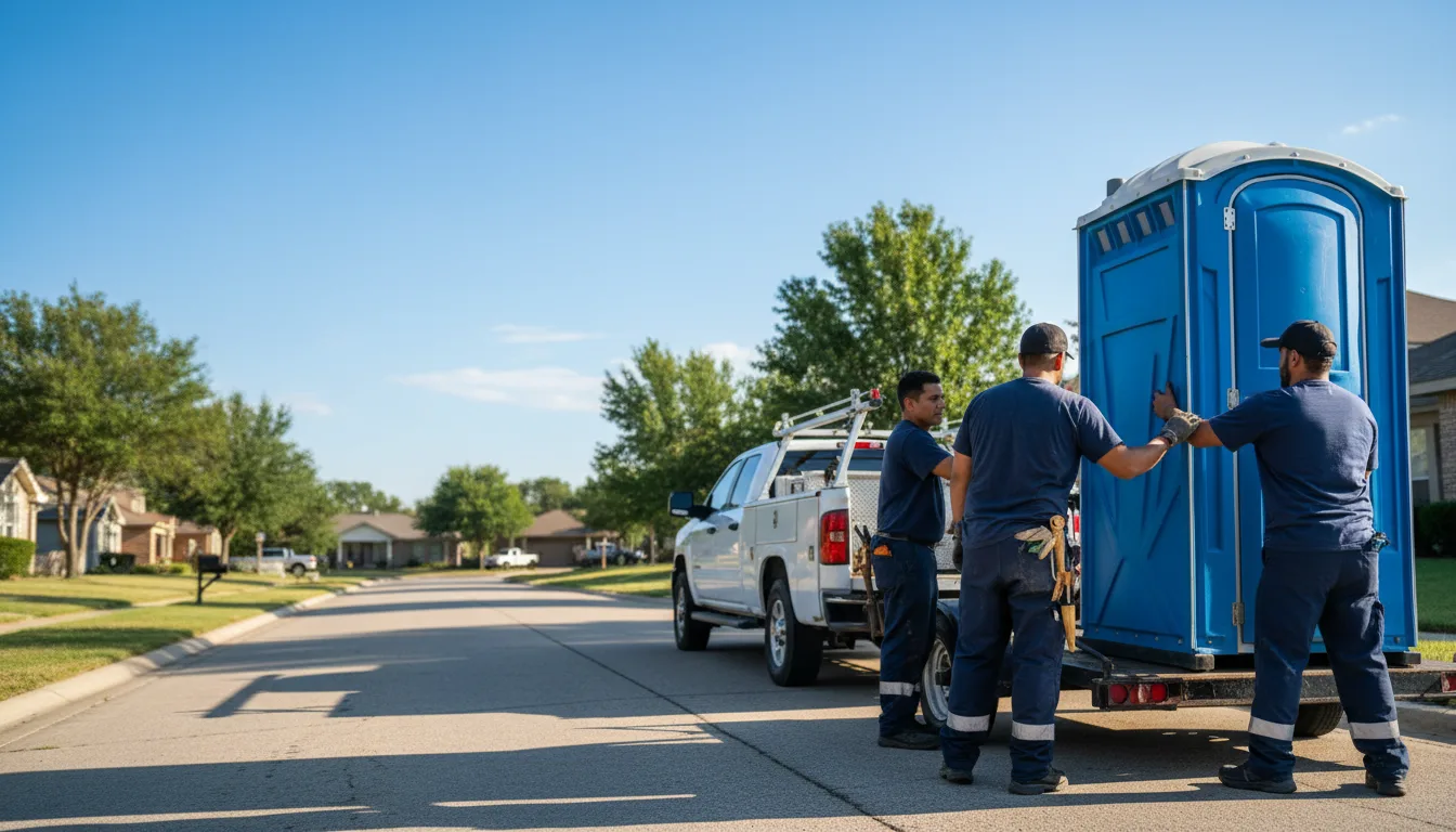 Portable Toilet Rental in Pep, TX near me